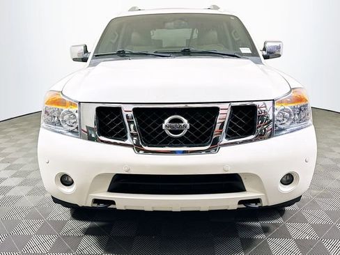 Used 2015 Nissan Armada Platinum w/ 2nd Row Captain Seat Package image 3