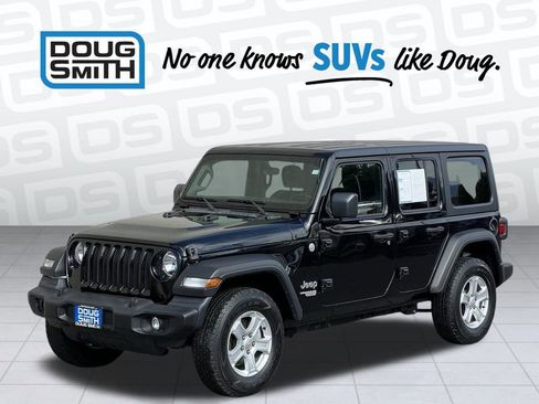 Used 2021 Jeep Wrangler Unlimited Sport image 1