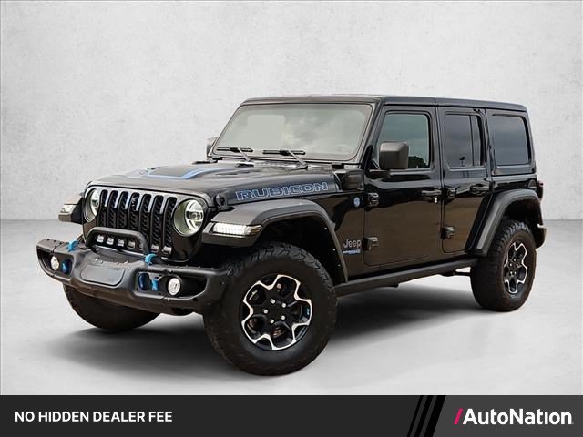 Used 2022 Jeep Wrangler Unlimited Rubicon 4xe w/ Cold Weather Group AWD/4WD image 1