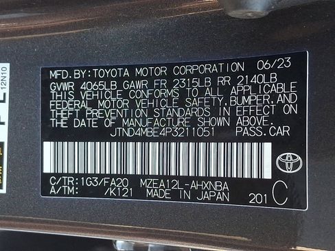 Used 2023 Toyota Corolla SE FWD image 25