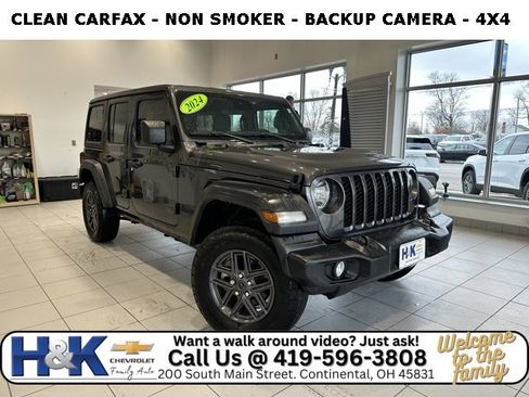 Used 2024 Jeep Wrangler Sport S image 1