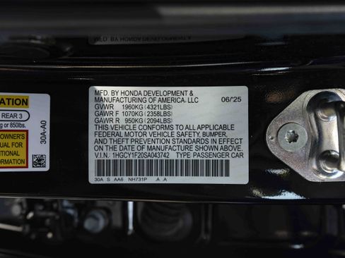 Used 2025 Honda Accord LX image 44