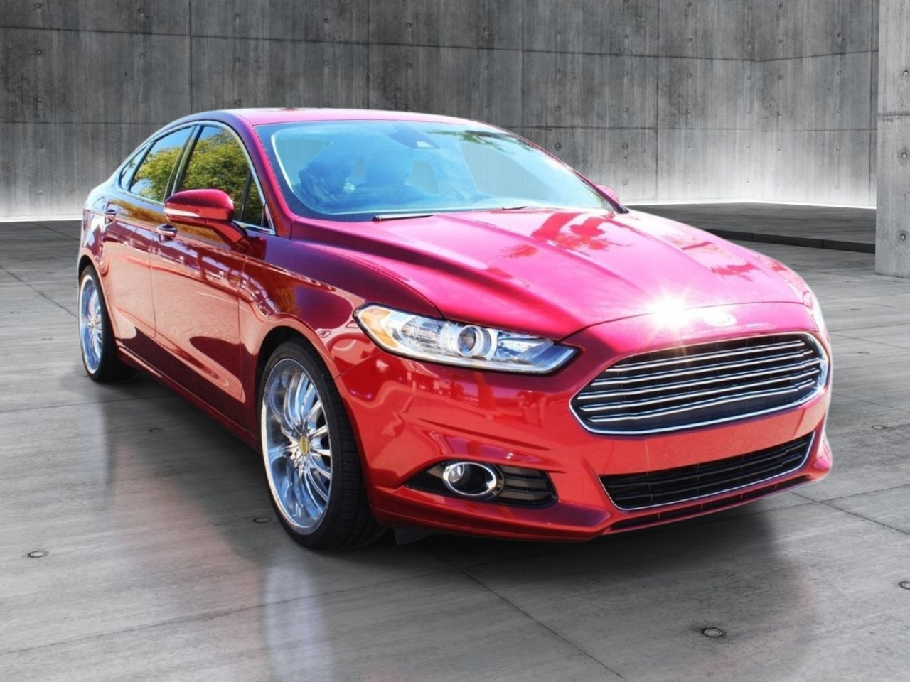 Used 2015 Ford Fusion Titanium FWD image 8