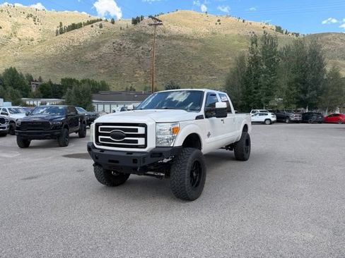 Used 2015 Ford F250 Platinum w/ FX4 Off-Road Package AWD/4WD image 3
