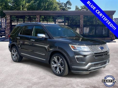 Certified 2019 Ford Explorer Platinum image 1