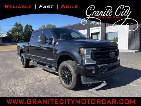 Used 2022 Ford F250 Lariat w/ Black Appearance Package image 1