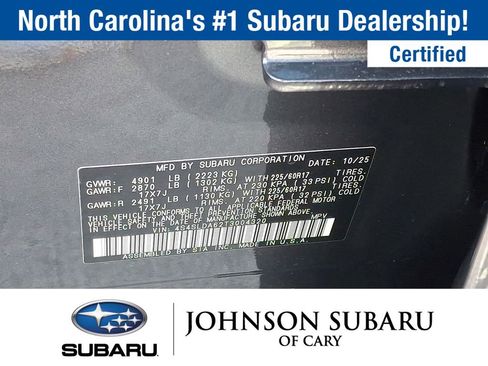 Certified 2026 Subaru Forester AWD/4WD image 18