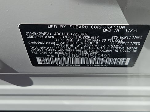 Certified 2025 Subaru Forester AWD/4WD image 7