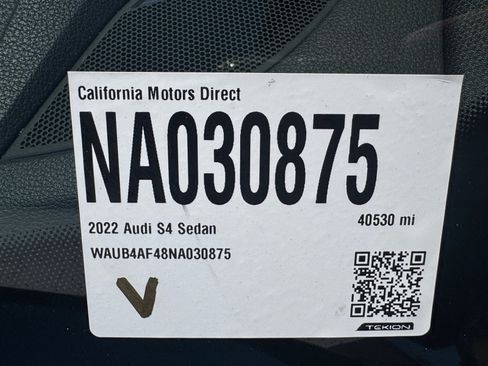 Used 2022 Audi S4 Premium Plus w/ Premium Plus Package AWD/4WD image 20