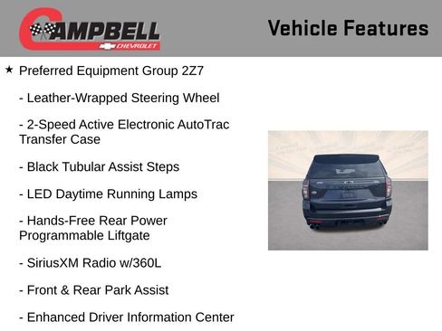 Used 2022 Chevrolet Suburban Z71 w/ Z71 Off-Road Package image 16