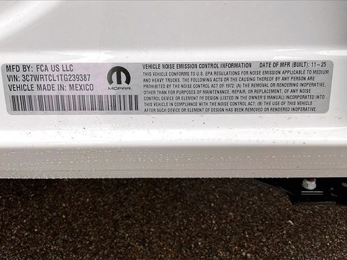 New 2026 RAM 3500 Tradesman image 13