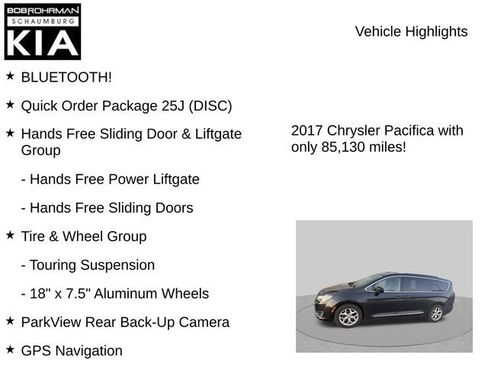 Used 2017 Chrysler Pacifica Touring-L Plus w/ Tire & Wheel Group FWD image 8