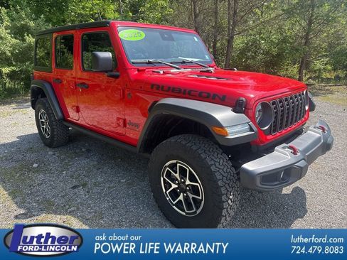 Used 2025 Jeep Wrangler Unlimited Rubicon AWD/4WD image 1