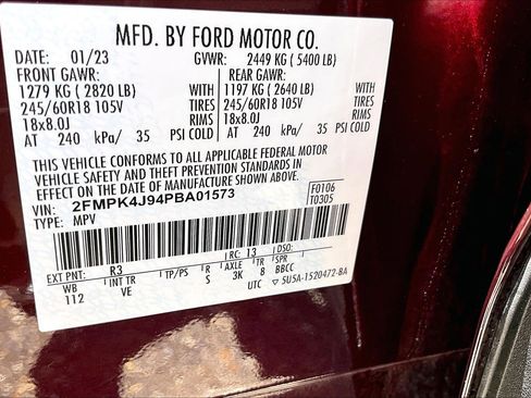 Used 2023 Ford Edge SEL w/ Convenience Package AWD/4WD image 34