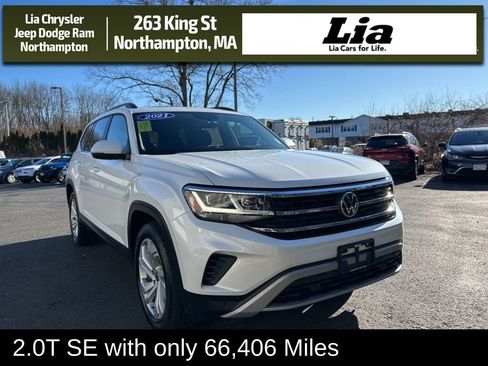 Used 2021 Volkswagen Atlas SE w/ Panoramic Sunroof Package image 1