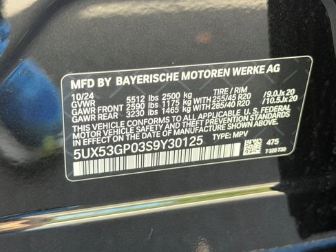 Certified 2025 BMW X3 xDrive30i w/ Premium Package image 40