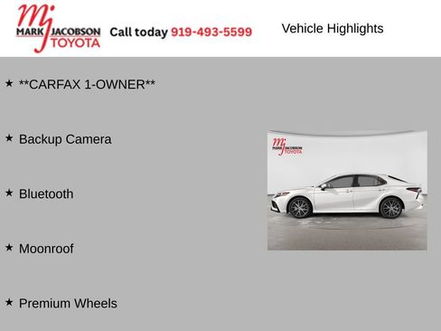 Used 2022 Toyota Camry SE w/ Audio Upgrade Package FWD image 5