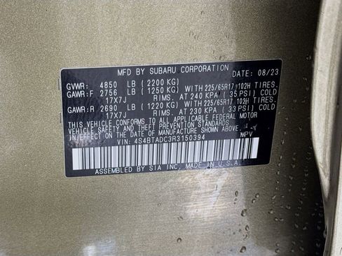 Used 2024 Subaru Outback Premium image 38