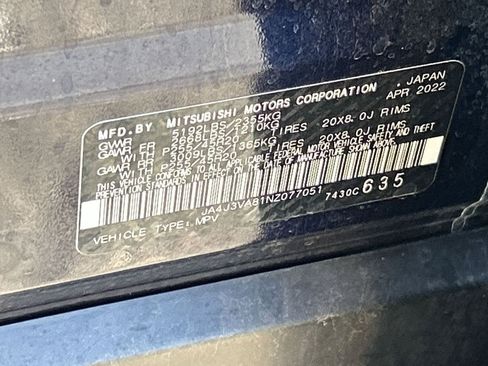Used 2022 Mitsubishi Outlander SEL FWD image 29