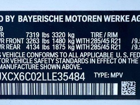 Used 2020 BMW X7 M50i image 35