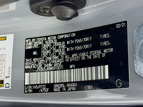 Certified 2021 Toyota 4Runner Trail Special Edition AWD/4WD image 33