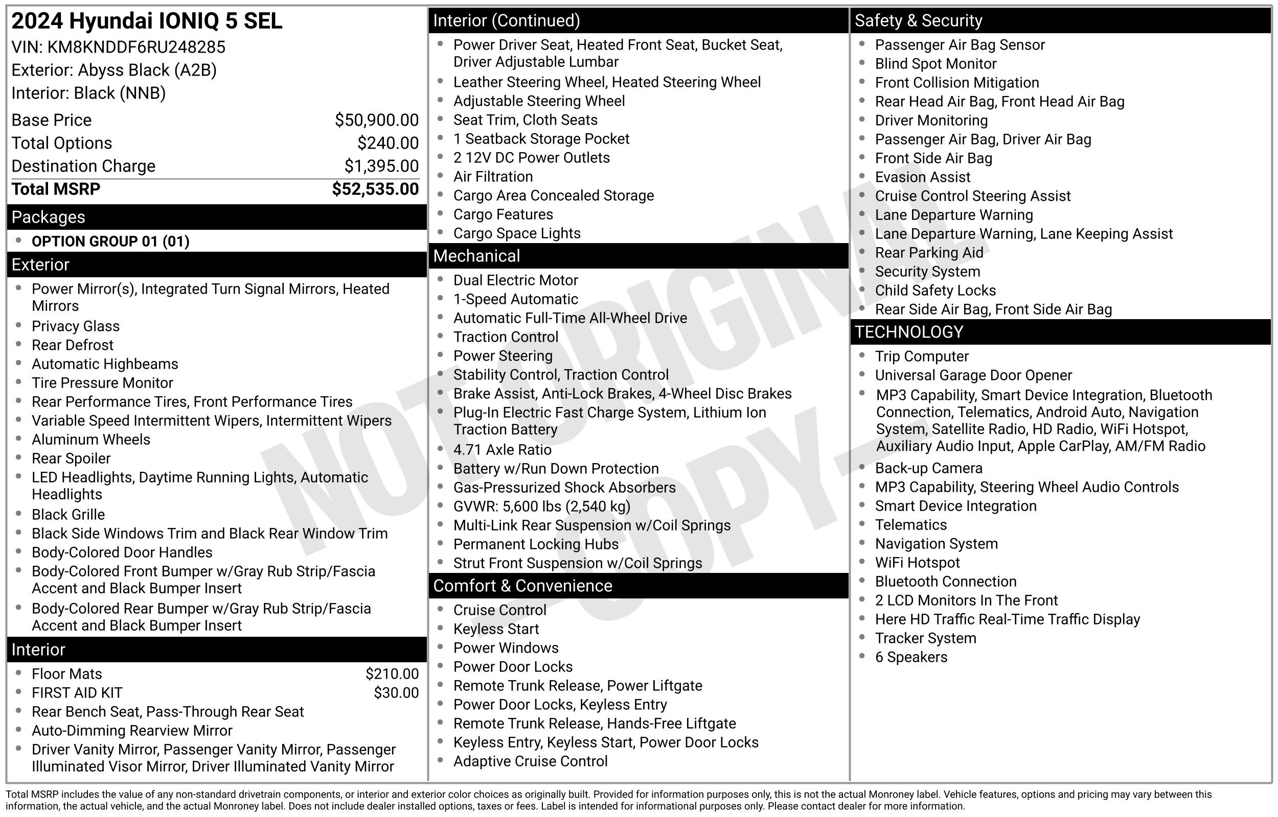 Used 2024 Hyundai Ioniq 5 SEL AWD/4WD image 2