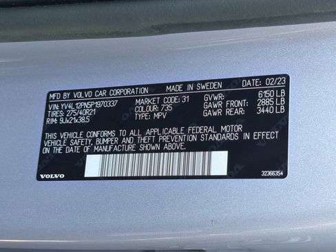 Certified 2023 Volvo XC90 B5 Plus w/ Protection Package Premier image 37