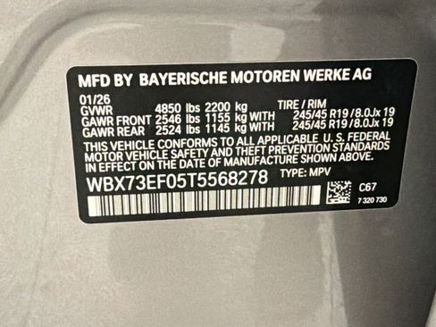 New 2026 BMW X1 xDrive28i w/ M Sport Package AWD/4WD image 21