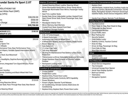 Used 2017 Hyundai Santa Fe Sport w/ Cargo Package image 13