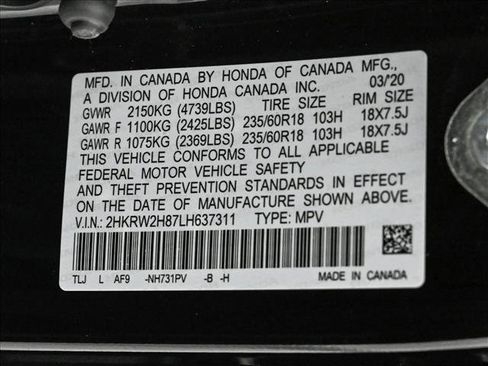 Used 2020 Honda CR-V EX-L image 25