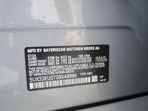 Certified 2025 BMW X5 M60i w/ Climate Comfort Package AWD/4WD image 16