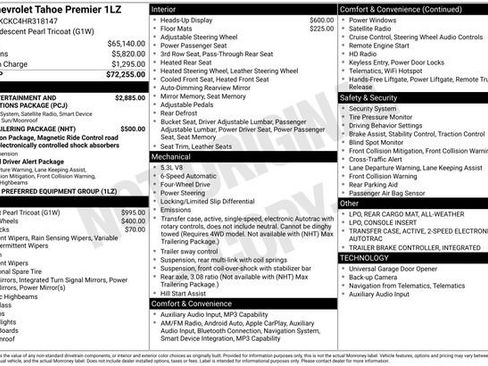 Used 2017 Chevrolet Tahoe Premier image 9