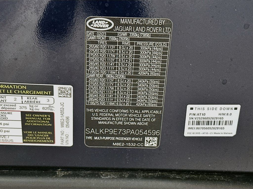 Certified 2023 Land Rover Range Rover SE AWD/4WD image 35