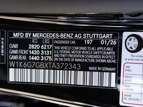 New 2026 Mercedes-Benz S 580 4MATIC Sedan image 26