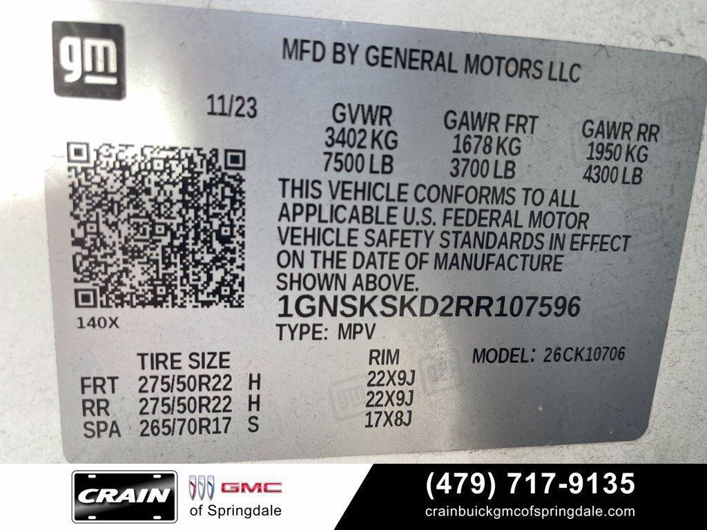 Used 2024 Chevrolet Tahoe Premier AWD/4WD image 33