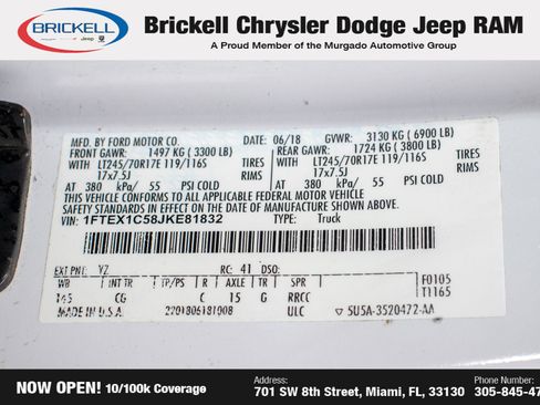 Used 2018 Ford F150 XL w/ Equipment Group 101A Mid image 30