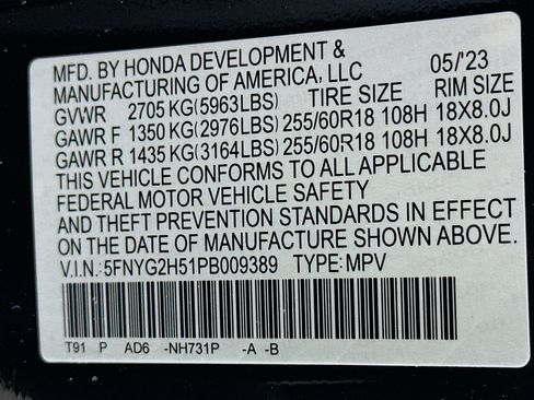 Used 2023 Honda Pilot EX-L image 12