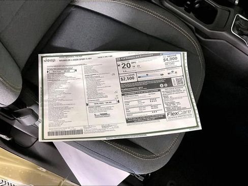 New 2026 Jeep Wrangler Sport S image 13