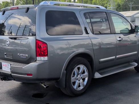 Used 2014 Nissan Armada Platinum w/ 2nd Row Captain Seat Package AWD/4WD image 8