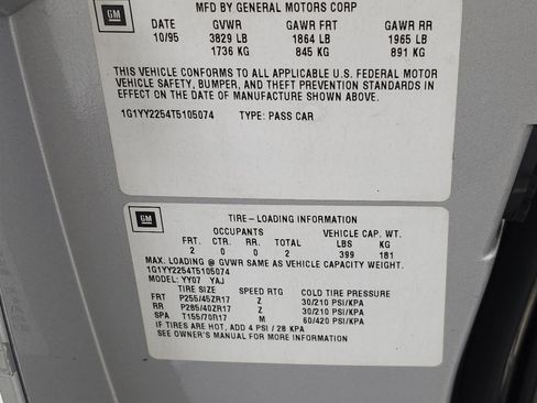 Used 1996 Chevrolet Corvette Coupe image 31