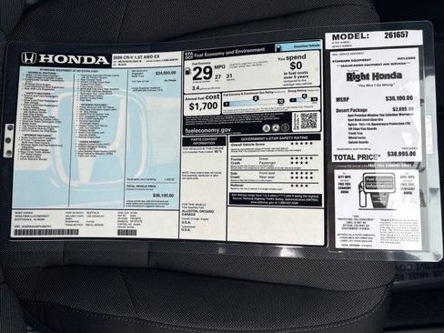 New 2026 Honda CR-V EX image 20