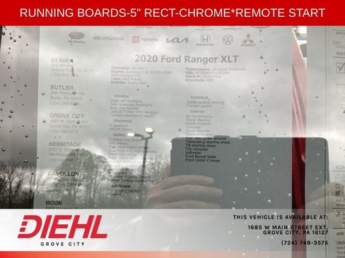 Used 2020 Ford Ranger XLT w/ Equipment Group 301A Mid AWD/4WD image 13