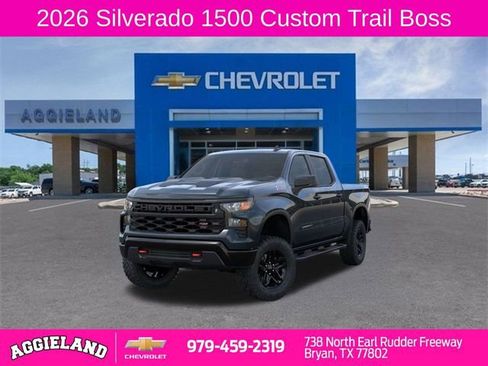 New 2026 Chevrolet Silverado 1500 Custom Trail Boss w/ LPO, Dark Essentials Package image 8