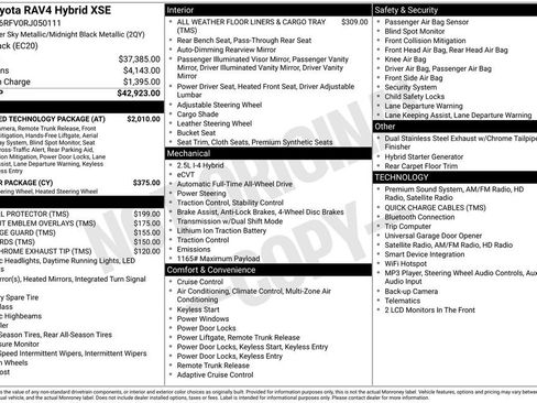 Used 2024 Toyota RAV4 XSE w/ Advanced Technology Package AWD/4WD image 5