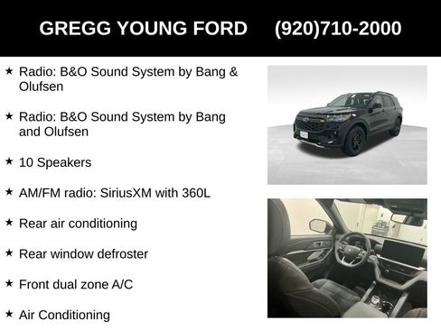 New 2026 Ford Explorer Tremor w/ Tremor Ultimate Package AWD/4WD image 19