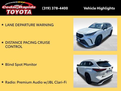 Certified 2021 Toyota Highlander XSE AWD/4WD image 30