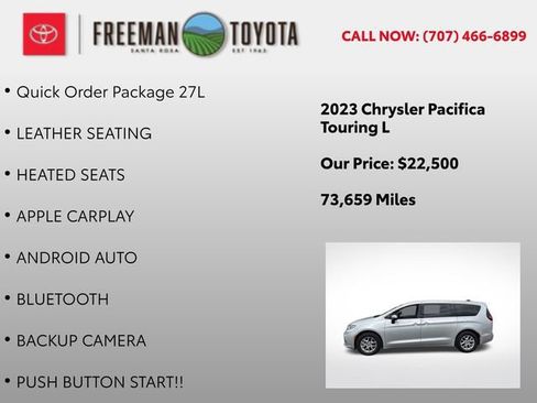 Used 2023 Chrysler Pacifica Touring-L FWD image 5