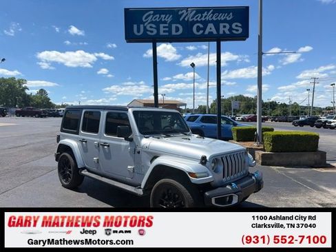 Used 2023 Jeep Wrangler Unlimited Sahara w/ Cold Weather Group AWD/4WD image 1
