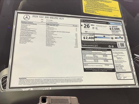 New 2026 Mercedes-Benz GLC 300 4MATIC image 18