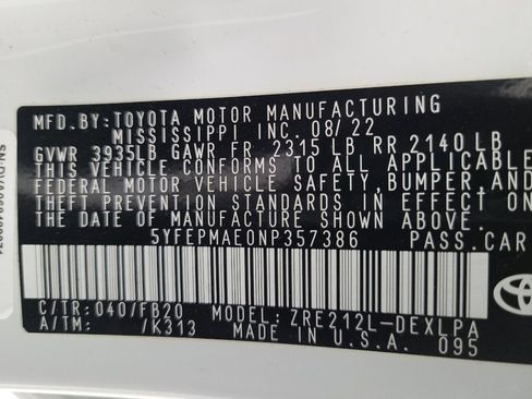 Used 2022 Toyota Corolla LE image 33